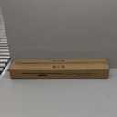 Easy Install Peel and Stick on Battery Operated Wall Sconces Set of 2 Rechargeable, Magnetic Linear Wall Sconce Wireless Long Picture Vanity Wall Light for Living Room Bedroom (2 Pack, 28.3'', Black)