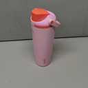Owala FreeSip Sway Insulated Stainless Steel Water Bottle with Two-Way Spout, Built-In Straw and Bucket Handle, Made for Travel, School, and Sports, 30oz, BPA Free, Leak Proof, Pink Angel Food Cake