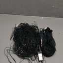 Joomer Christmas Net Lights - 2PACK 12FT x 5FT 360 LED Plug-in Mesh Lights, Waterproof with 8 Modes, Timer, Connectable for Bushes, Trees, Garden, Outdoor Christmas Decor (Green Wire, Warm White)