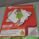 Morph Green Fairy Costume With Wings Women Halloween Costumes For Women Fairy Wings Green Dress Bell Womens Costume Adult (Large)