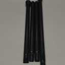 Black Shower Curtain Rod 30 To 64 Inch Tension Shower Rod For Bathroom 7/8" Adjustable Spring Curtain Rod No Drilling Spring Curtain Rod Black Tension Tension Rods for Windows Doorway Closet