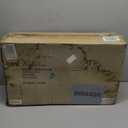 Kira Home Asher 23" 3-Light Farmhouse Vanity/Bathroom Light + Funnel Glass Shades, Smoked Birch Wood Style + Black Finish