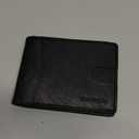 RUNBOX Wallet for Men Slim Rfid Leather 2 ID Window With Gift Box | Slim, Rfid, 2 ID Window, With Gift Box, Slim, Rfid (Black-Vegetable tanned leather)