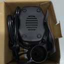 Aida & Hani Electric Air Pump for Inflatables Air Mattress Pump Pool Air Pumps Quick Unwarming Electric Pump Plug in Inflate Deflate Pump with 3 Nozzles Black