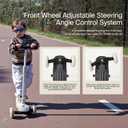 3 Wheel Scooter for Kids Ages 3-18, Up to 220 Lbs, Kids Scooter with Adjustable Lean-To-Steer Switch, Foldable, Lightweight, Wide Anti-Slip Deck, Adjustable Height Handlebar, Light-Up Wheels