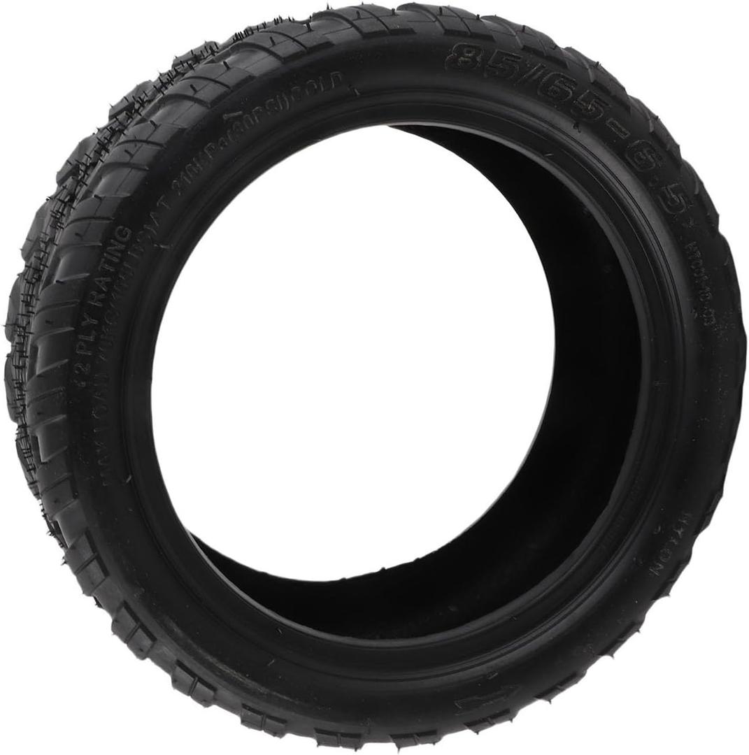 Scooter Rubber Tire, T016 85x65 6.5 High Elasticity Electric Scooter Replacement Tire for Scooters with 85 x 65-6.5 Tires