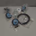 Upgraded Sam-Sung Dryer Repair Kit for DC97-16782A Samsung Dryer Roller Replacement Kit, DC93-00634A Dryer Idler Pulley, 6602-001655 Dryer Belt, Replacement for Samsung Dryer Parts (Figures 6 and 7)