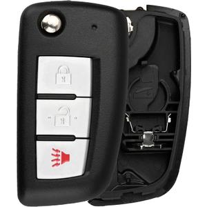 CWTWB1G767 Key Fob Shell Case Compatible with Rogue 2014-2020 Rogue Select 2014-2015 Rogue Sport 2017-2020