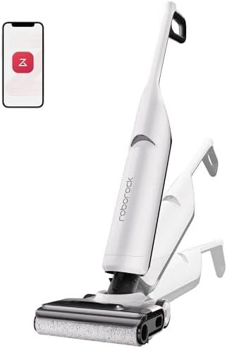 roborock Flexi Wet Dry Vacuum Cleaner, 180 FlatReach Design, 17000Pa Cordless Vacuum Mop with Hot Water Self-Cleaning & Self-Drying, Edge-to-Edge Cleaning, Floor Cleaner for Tiles and Hard Floors 