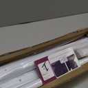 Hand Rails for Outdoor Steps,3 Step Stair Handrail & Indoor Stair Railing KitMetty Metal Railings for Outdoor Steps and Hand Rails for Seniors for Porch Railing (White-Straight)