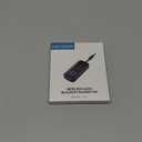 Premium Pro Bluetooth 5.4 Transmitter Receiver,Airplane Audio Adapter,Wireless Transmitter for TV/Travel Flight,Airline,Gym.Compatible with 2 AirPods/Headphones,Bluetooth Receiver for Car/Home Stereo (Black)