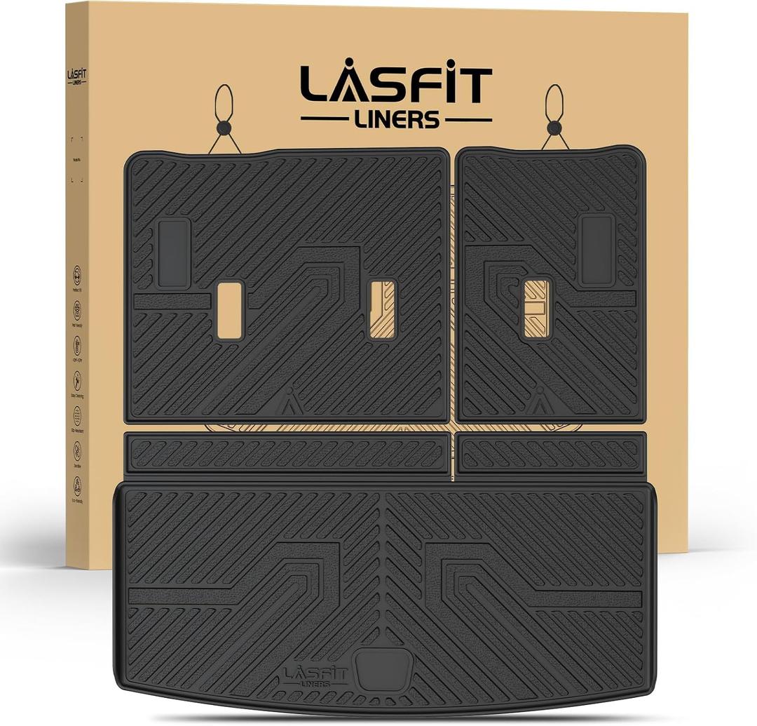 LASFIT Trunk Mat for Chevy Tahoe/GMC Yukon/Cadillac Escalade 2021-2027