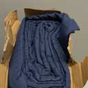 Love's cabin Quilts for Full Bed Navy Bedspreads Bedding Set - Summer Lightweight Bedspread Comforter - Coin Pattern Bedding Coverlet for All Season - 3 Pieces (1 Quilt, 2 Pillow Shams) (Full (80"x90"))