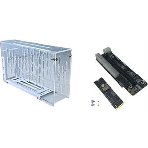 JMT M.2 M-Key to PCIE 4.0X4 External Graphics Card Stand Bracket Compatible with Oculink/M.2 NVMe Laptop eGPU?GDP Handhelds (Dock-OC4+ACB1)