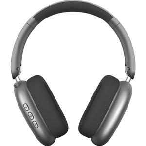 Wentronic Y01 Wireless Noise Canceling Headphones Bluetooth 5.3 Over Ear Headphones with Microphone, Hi-Res Audio, 48H Playtime, Foldable Comfortable Earpads,Compatible with iOS,Android,PC, Space Grey