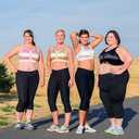 3 Pack Women's Plus Size Capri Leggings High Waist Tummy Control, Stretchy Yoga Workout Pants (4X) - Spandex Elastic Fit (Black)