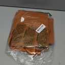 Vitalizart Paper Gift Bags With Ribbon Handles Set of 10 Brown Bulk Reusable For Gift Wrap Girls Kids Birthday Bridal Shower Party Favors Goodie Bags Candy Christmas 5.91"x3.54"x7.28" Small Size