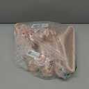 Tonswachic Baby Velvet Hangers 30 Pack - 11 Inch Non Slip Felt Kids Hanger for Newborn Clothes - Ultra Thin Space-Saving Infant Hangers for Toddler Kids' Closet with 10 Hanger Clips - Pink