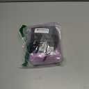 Rollers Hair Curlers Set of 48 with 24 Curlers (6 Jumbo, 6 Large, 6 Medium, 6 Small) and 24 Clips for Long, Medium, Short Hair (Purple)