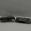 2 Pcs Car Seat Gap Filler - Leather Car Seat Crevice Storage Box with Adhesive Foam Pads, Car Gap Filler Organizer for Front Seat Gap Filler Between Car Seat and Console, Universal Fit