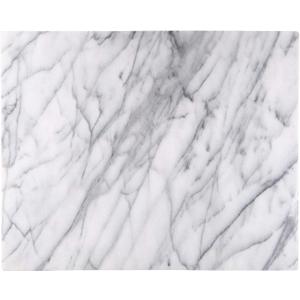 Thirteen Chefs 20 x 16 Inch Marble Pastry Board and Cutting Board for Bakers, Pastries, Chocolate - Large Marble Serving Platter with Feet