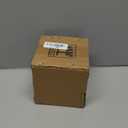 HAOTOP Garlic Keeper with Crystal Lid, 12.5 oz Ceramic Garlic Saver Container for Countertop, Farmhouse Kitchen Decor (Gold)