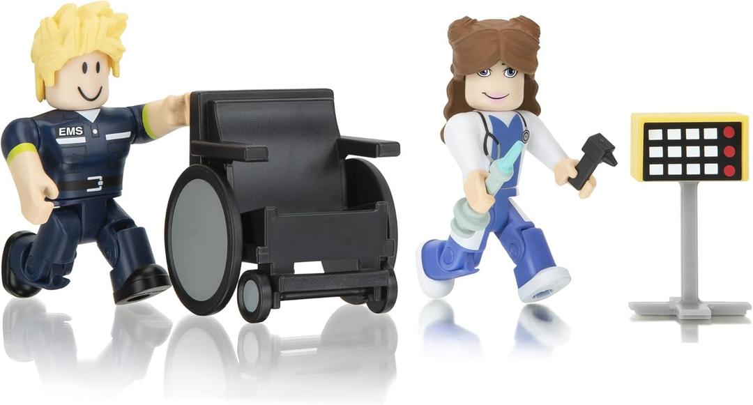 Roblox Action Collection - Brookhaven: St. Luke's Hospital Game Pack [Includes Exclusive Virtual Item]
