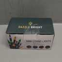 Multicolor Christmas String Lights,100 Count 18.5FT Christmas Fairy Tree Lights Plug in for Indoor Outdoor Xmas Decorations Patio Holiday