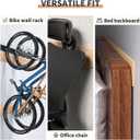 GWP01 Wood Grain Garage Wall Protector Car Door Protectors, Garage Accessories, Parking Stopper for Garage, Tool-Free, Designed in Germany (6.5mm Wood Grain)