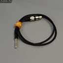 tisino XLR Female to 1/4 Inch (6.35mm) TRS Jack Lead Balanced Signal Interconnect Cable XLR to Quarter inch Patch Cable - 3.3 Feet