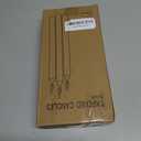 12 Pack Ivory Taper Candles 10 inch - Taper Candles Dripless, Smokeless, Unscented - 8 Hours Long Burning - Hand Poured Tall Candlesticks - Perfect for Home Decor, Weddings, and Special Occasions