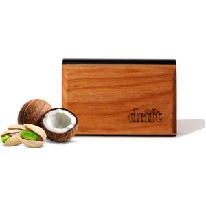 Drift Car Air Freshener - Wood Fragrance - Automotive Odor Eliminator - Long Lasting Scent - Scent Refill - Coconut & Pistachio Starter Kit