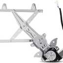 YHTAUTO Rear Power Window Regulator Driver Side with 2-Pin Motor Assembly for Toyota Camry 1997-2001 CE LE XLE, Sedan Only