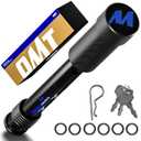 Orion Motor Tech Locking Hitch Pin, Fits 2" Receiver with 5/8" Diameter Hitch Pin Lock, Anti-Theft Steel Hitch Pin Lock with Key for Class III IV Hitches, Anti-Rattle Trailer Hitch Pin with O-Rings