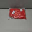 Women Lingerie Sexy Open Front Lace Babydoll Dress with Thong Halter Mesh Nightgown (Red, S)