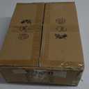 20''Tall Crystal Pendant Taper Candle Holders/ Stylish Candle Stands/ Candlesticks Holder/ Candelabra for Home Decor, Weddings/ Parties/ Elegant Dining Table Centerpiece (4, Black, 5 Arm)