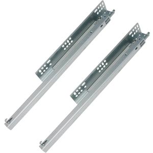 URBEST Drawer Slide,Under-Mount Concealed Self Soft Close UnderConcealed Cabinet Furniture Drawer Runners (14 Inch)