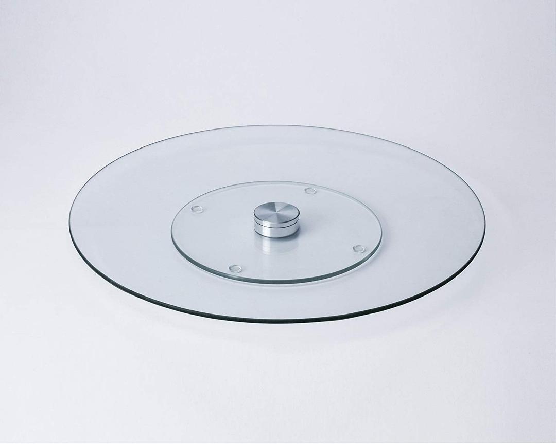 handy helpers Bulk Buys Tempered Glass Lazy Susan