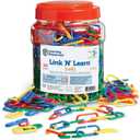 Learning Resources Link 'N' Learn Links - 500 Pieces, Ages 3+, Preschool Learning Supplies, Toddler Learning Toys, Back to School Supplies,Teacher Supplies