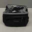 Vankor Lunch Box for Men Women, Insulated Lunch Bag Reusable Leakproof Cooler Lunch Tote Bag with Adjustable Shoulder Strap for Work Office Picnic Beach Travel, Black