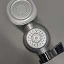 Vortopt Faucet Filter, NSF Certified, 400 Gallon High Efficiency Water Purification System, Fast 99% Chlorine & Odor Removal, Modern Simple Silver with 1 Water FilterT1-Silver