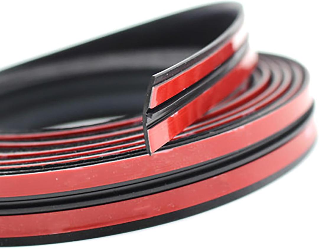 Windshield Seal Strip 14mm Rubber Weather Stripping Trim for Car Truck Roof Sunroof Front Rear Windshield (23 Feet) (14MM*23Feet)