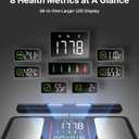 FITINDEX Smart Body Composition Scale with Handle, 8-Electrode, 50+ Metrics