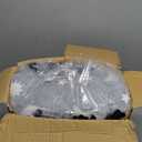 Pelemee Indoor Dog House, Night-Luminous Star Dog Tent with FrameWashable Dog Cave Bed, Suitable for 18-40 lb Small and Medium Dog (Grey)