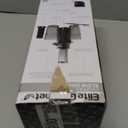 Elite Gourmet EJX600 Mini Compact Small Space-Saving Masticating Slow Juicer Cold Press Juice Extractor, Nutrient and Vitamin Dense, BPA-Free Tritan, Easy to Clean, 16 oz Juice Cup, Charcoal Grey (Black)