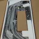 Black Plant Shelves with Grow Lights: 7-Tier 65" Tall Modern Plant Stand for Indoor Corners, Living Room Display or Bedroom Gardening Rack