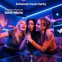 Cable Matters 2-Pack Cardioid Dynamic Vocal Microphones with 15 ft Cable, 6.35mm Wired Microphone for Singing/Singing Machine Karaoke Microphone