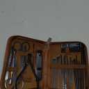 Manicure Set Professional Nail Clipper Kit-26 Pieces Stainless Steel Manicure Kit,nail Care Tools with Luxurious Travel Case (Brown)