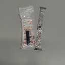 Dsytom Bing Bands Compatible with Apple Watch Band 38mm 40mm 41mm 42mm 44mm 45mm 46mm 49mm, Jewelry Replacement Strap for iWatch Series Ultra 2 10/9/8/7/6/5/4/3/2/1/SE Ultra (Silver)