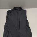 AEEZO Womens Long Sleeve Workout Jumpsuit Zip Up Yoga Rompers Sexy Tummy Control One Piece Bodycon Bottom Pants Small